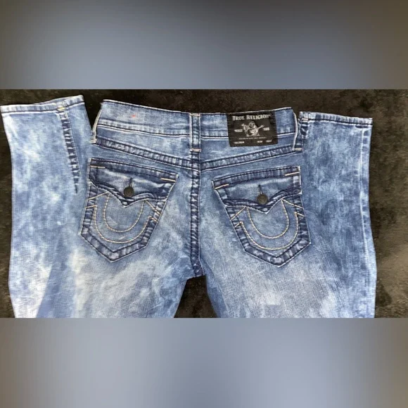 True religion relax skinny jeans, these jeans are in great condition,size 28 - Picture 3 of 4